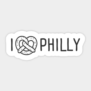 I <3 PHILLY Sticker